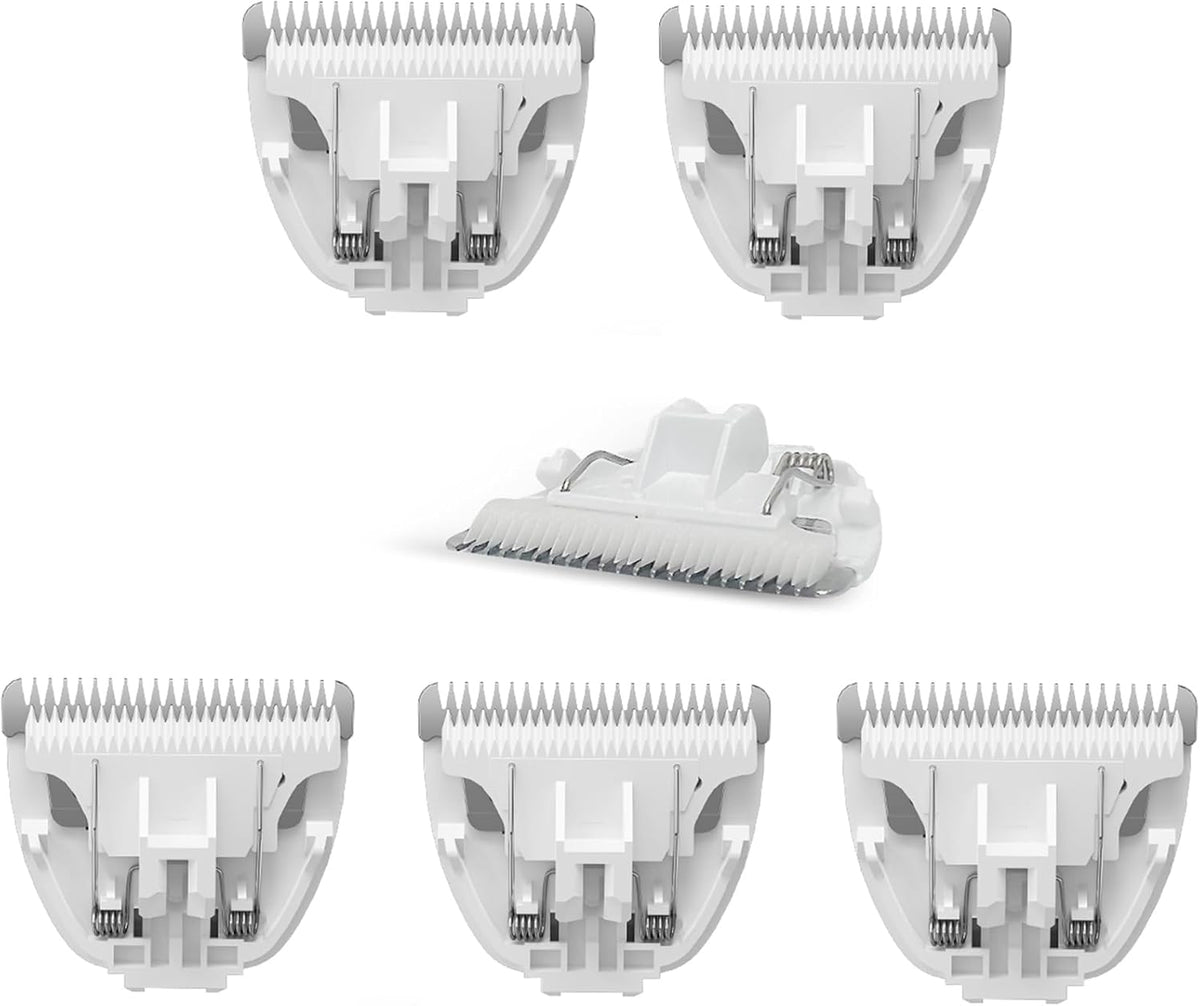 Professional Household Waterproof Low Noise Pet Hair Clippers - Ap005-6p-blades