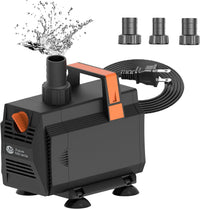 AquaMiracle 600GPH Aquarium Water Pumps Fountain Pump Pond Pump - 1200GPH