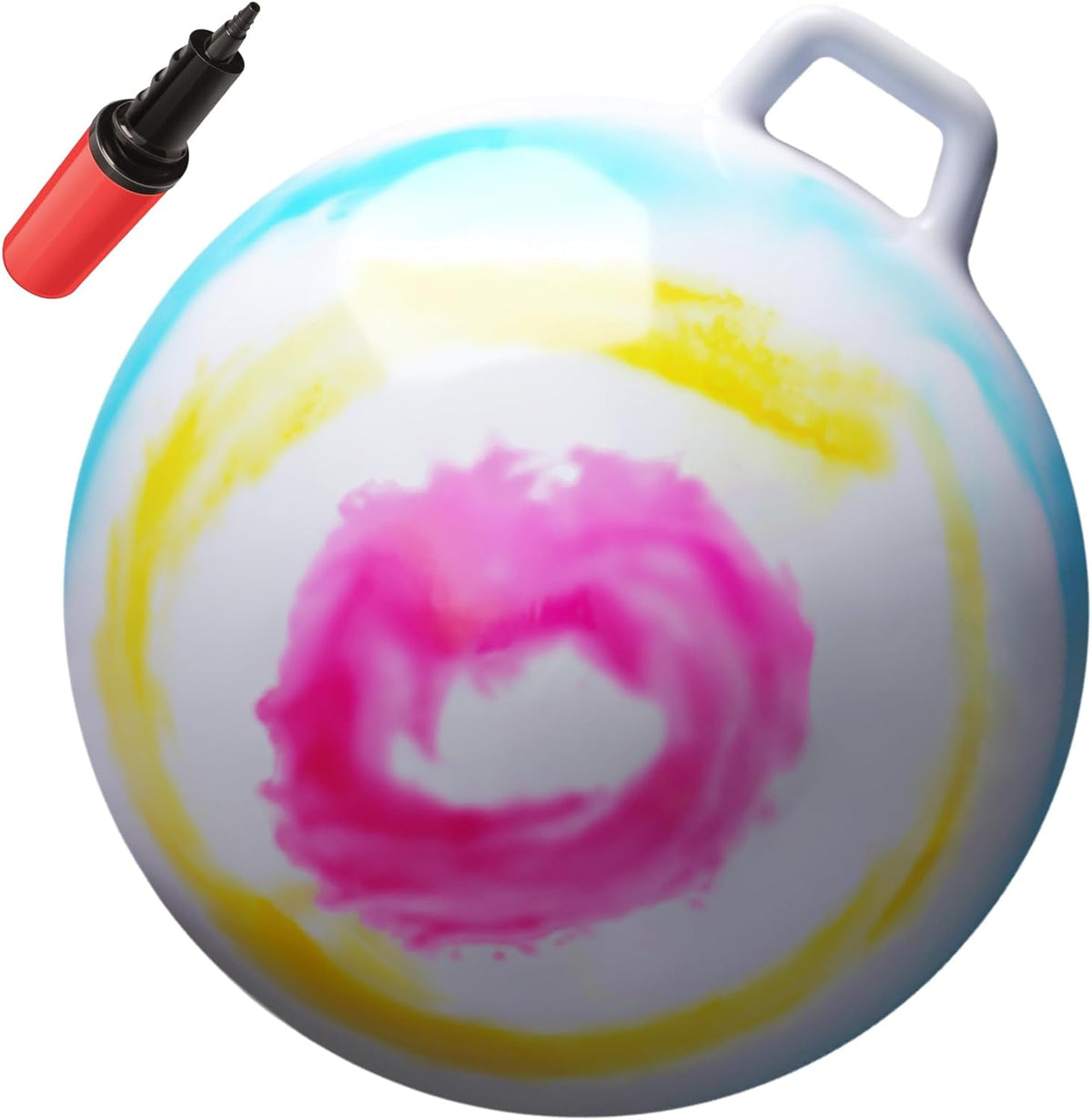 WALIKI Hopper Ball for Adults, Jumping & Hopping Ball for Mom - Multicolored / Adult: 16-101 (29”/75CM)