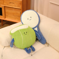 Cute Volleyball Plush Volleyball Gift Stuff Soft Sports Throw Pillow – Fun for Kids & Family - Tennis Ball Pillow - image 4