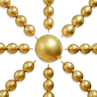 PartyWoo 100 white 6 inch linking balloons for garlands and arches - view 3
