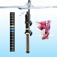 DaToo Mini Aquarium Heater 25W Small Fish Tank Heater 25 Watt - 100W