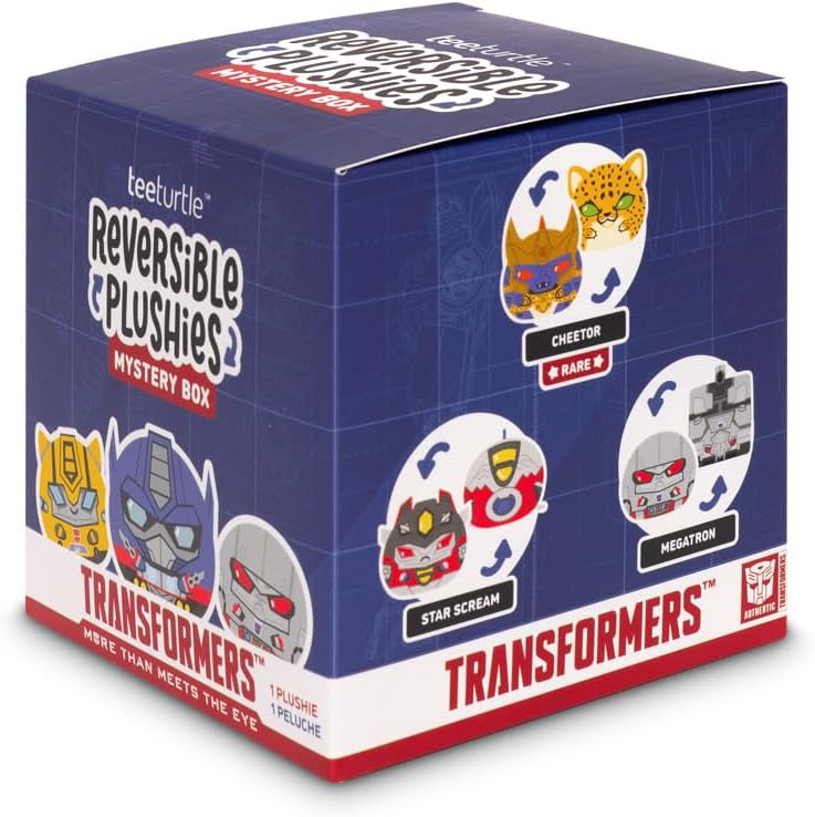 TeeTurtle Cute Cryptids Series 3 Inch Reversible Plushie Mystery Box – Fun for Kids & Family - Transformers Series - image 2
