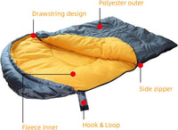 Dog Sleeping Bag Waterproof Warm Packable Dog Bed with Storage Bag - Orange - image 3