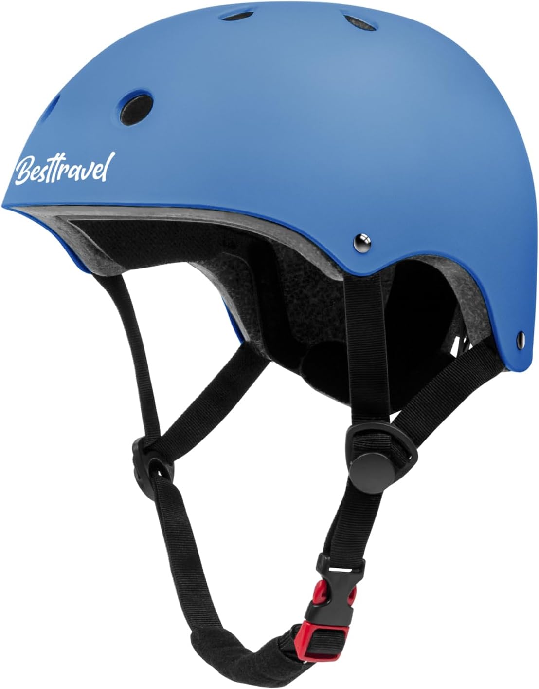 Besttravel Kids Helmet, Toddler Adjustable Kids Ages 3-8 Years Old Boys Girls Multi-Sports Safety - Blue