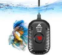 DaToo Small Aquarium Heater 50W Mini Fish Tank Heater 50 Watt - 100W
