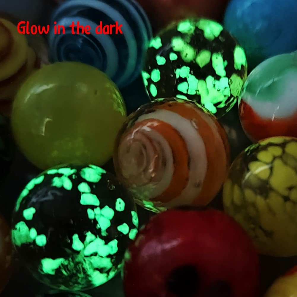 42pcs Marbles for Kids Enthusiasts 0.63 inch Small Handmade Glass - image 4