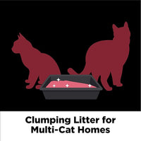 ARM & HAMMER Clump & Seal Platinum Clumping Cat Litter Odor Control, Multi-Cat, 14-Day Odor Control, Online Exclusive Formula, 27.5 Lbs