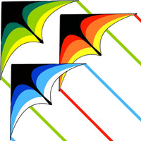 Delta Kite for Kids Ages 4-12 - 1 / Green&Blue&Yellow