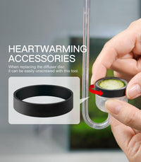 Acrylic CO2 Diffuser with Integrated Bubble Counter for Aquarium - Replacement disc(S) - image 4