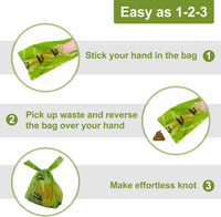ECO-CLEAN Dog Poop Bags, 300-Count Dog Waste Bags with Easy-Tie Handles – Essentials for Dogs - 500 Count (Pack of 1) - image 4