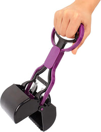 Pet Pooper Scooper for Dogs Cats – Essentials for Dogs - Purple