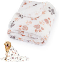 41" x 30" Dog Blankets for Medium Dogs, Cat - 41" x 30" / White / 1