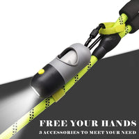 Dog Poop Bags Holder with LED Flashlight - Grey and Black / 1 Count (Pack of 1) - image 2