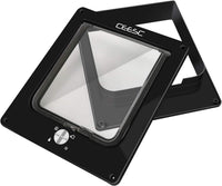 CEESC Medium Cat Door for Interior/Exterior, for Pets <15.75" - XL- Inner size: 7.7"(W) x 8.9"(H) / Black - image 4