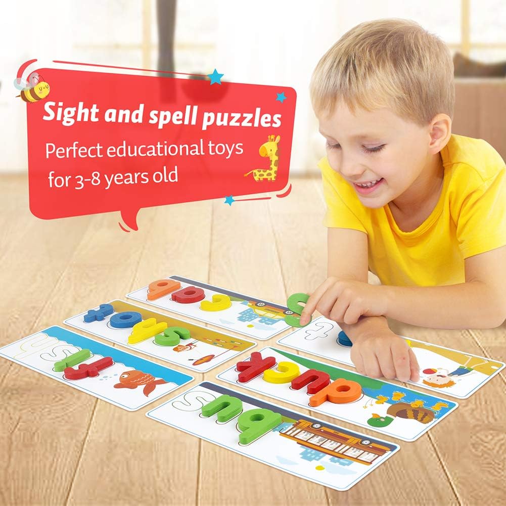 KMUYSL See & Spell Learning Toy, Spelling Game for Kids Ages 3-6 – Fun for Kids & Family - image 2