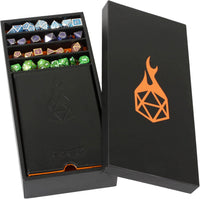 Forged Dice Co. Citadel Dice Tray and Tower, Storage Box - Orange - image 2
