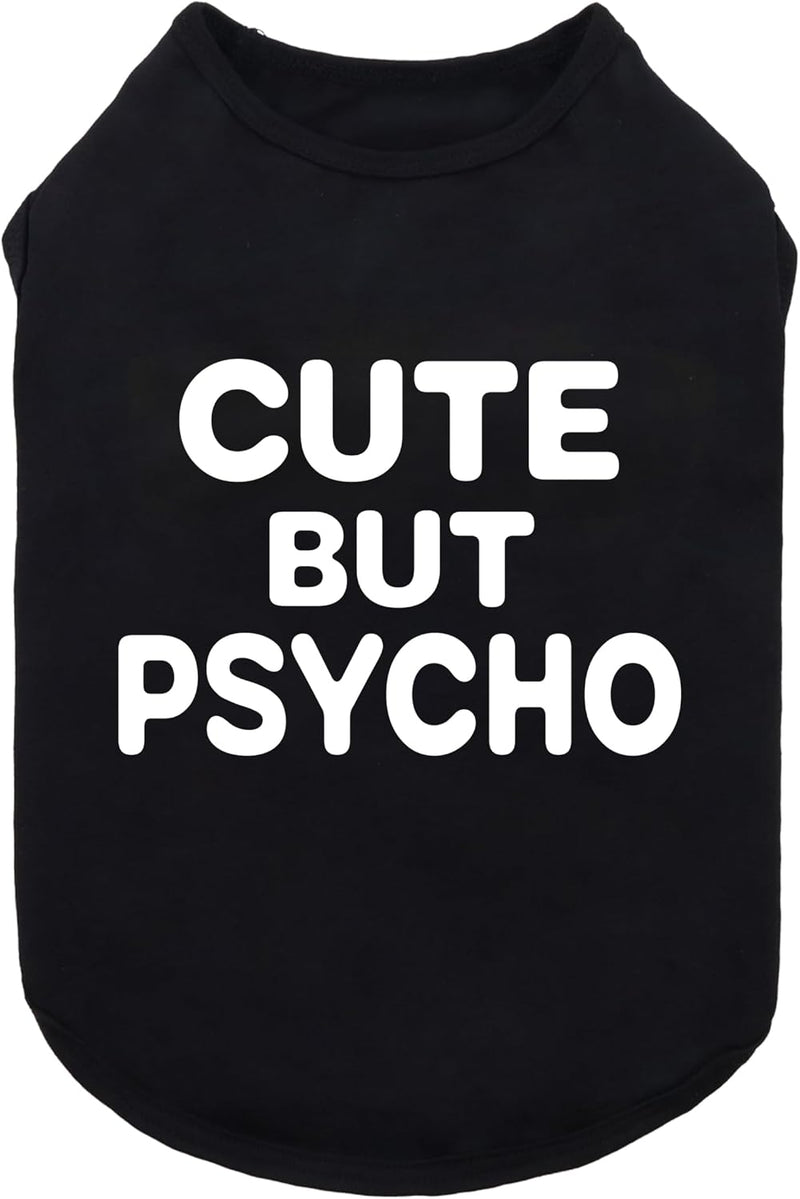Fitwarm I Love Fall Dog Shirt - Cute but Psycho / Small