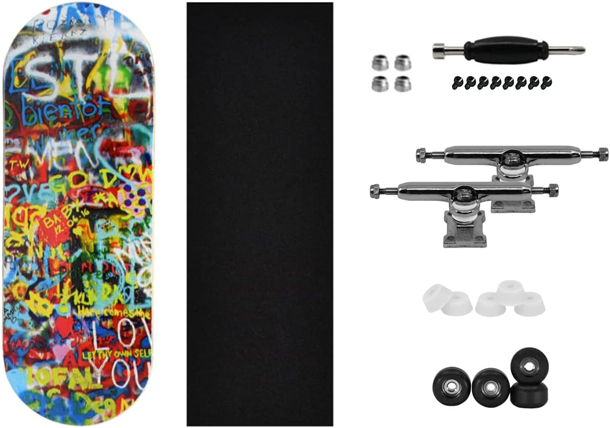 Teak Tuning Complete Fingerboard Waves Edition, Premium - Graffiti Wall - image 4