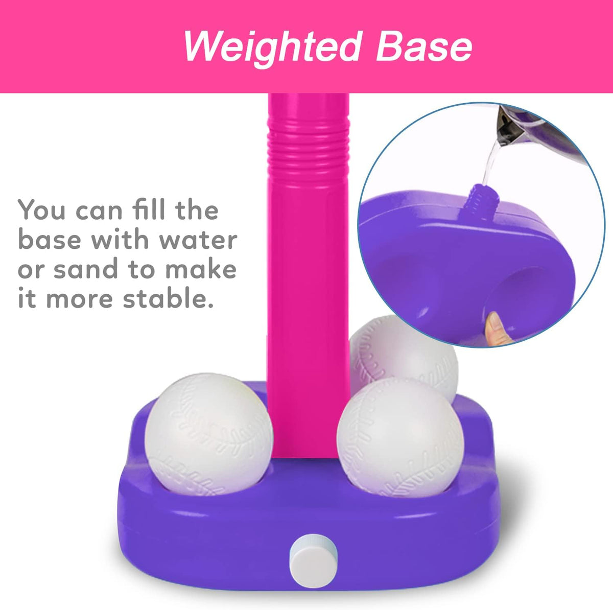 Liberry Toddler Tball Set - Pink - image 4