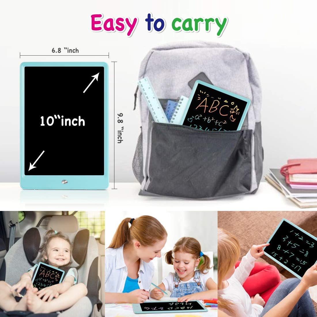 ORSEN LCD Writing Tablet 10 Inch - Blue / 10 inch - image 3