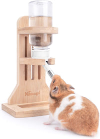 Niteangel Water Bottle with Stand for Syrian Dwarf Hamsters Gerbils - White