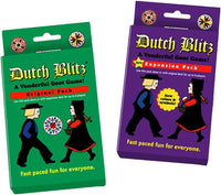 Dutch Blitz Card Game - Original Fast Paced Family Game with 160 Cards – Fun for Kids & Family - Original + Expansion