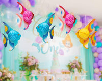 90shine 12PCS Tropical Fish Party Decorations Supplies - image 2
