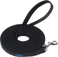 Vivifying Waterproof Long Dog Leash - 32ft / Black