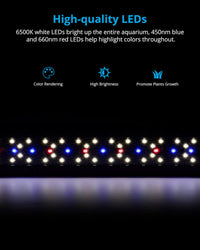 NICREW SkyLED Plus Aquarium Plant Light - 12 - 18 in - image 4