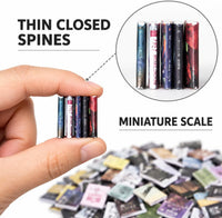 200Pcs Mini Books,Miniatures Book Accessories Bookshelf – Fun for Kids & Family - 340pcsmini Books / 340 - image 4