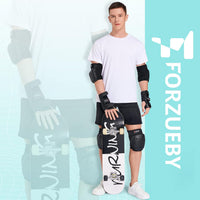 Forzueby Adult&Kids Wrist Guards 1 Pair Sports Protective Wrist Pads – Fun for Kids & Family - Medium (78-154 lbs) - image 2