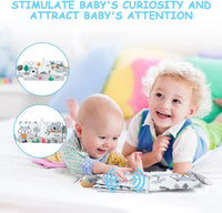 Vicloon Baby Soft Cloth Books - Gray and White Elephant - image 3