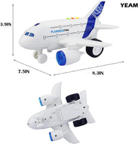 Airplane Toys for Toddlers, Friction Powered Toy Plane for Kids - image 4