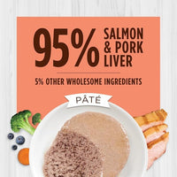 Instinct Original Grain Free Real Salmon Recipe Natural Wet Canned Cat Food by Nature's Variety, 5.5 oz. Cans (Case of 12)