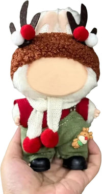 17cm Doll Clothes, Cute Dolls Outfit Accessories with Sweater + Denim Jeans + Pants, Small Kawaii - Style 23