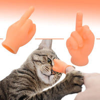 Tiny Hands for Fingers - 10 Pcs Cute Mini Hand Puppet Premium Rubber – Fun for Kids & Family - image 2