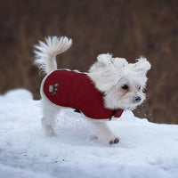 Queenmore Cold Weather Dog Coats Loft Reversible Winter Fleece Dog - XX-Large / Burgundy - image 4