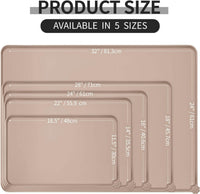 Reopet Silicone Pet Feeding Mat - Taupe / 18.5" x 11.5" - image 2