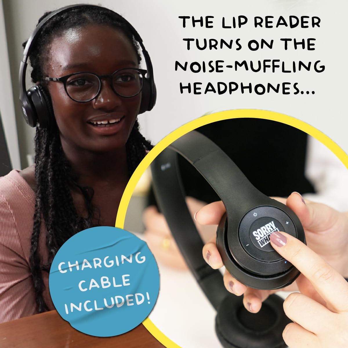 Sorry What - Award Winning Headphone Challenge Party Game for Adults 17+ – Fun for Kids & Family - Family Edition - image 4