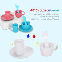 CUTE STONE Color Changing Kitchen Sink Toys - Light Blue - image 3
