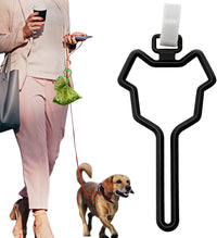 Dalzom 2Pcs Dog Poop Bag Holder - Black