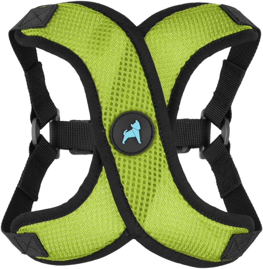 Gooby Comfort X Step-in Lite Harness, Choke-Free - Large (19-22") / Green