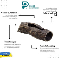 Large Pleco Cave Breeding Ceramic Decorations Fish Tank Aquarium – Essentials for Fish - image 3