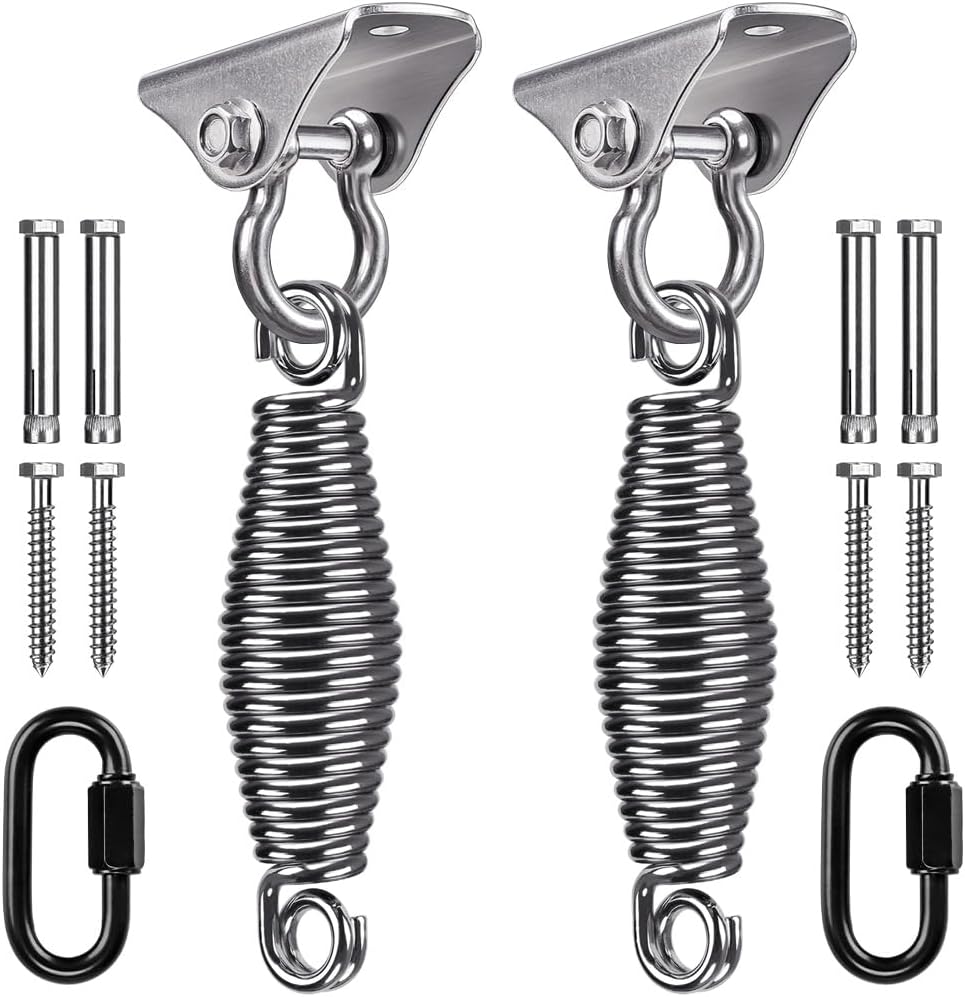 SELEWARE stainless steel swing hanger, heavy duty ceiling mount with swivel - view 4