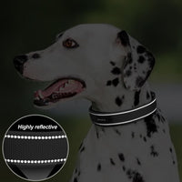 PetiFine Dog Collars for Medium Dogs - Black / X-Large (23"-27") - image 4
