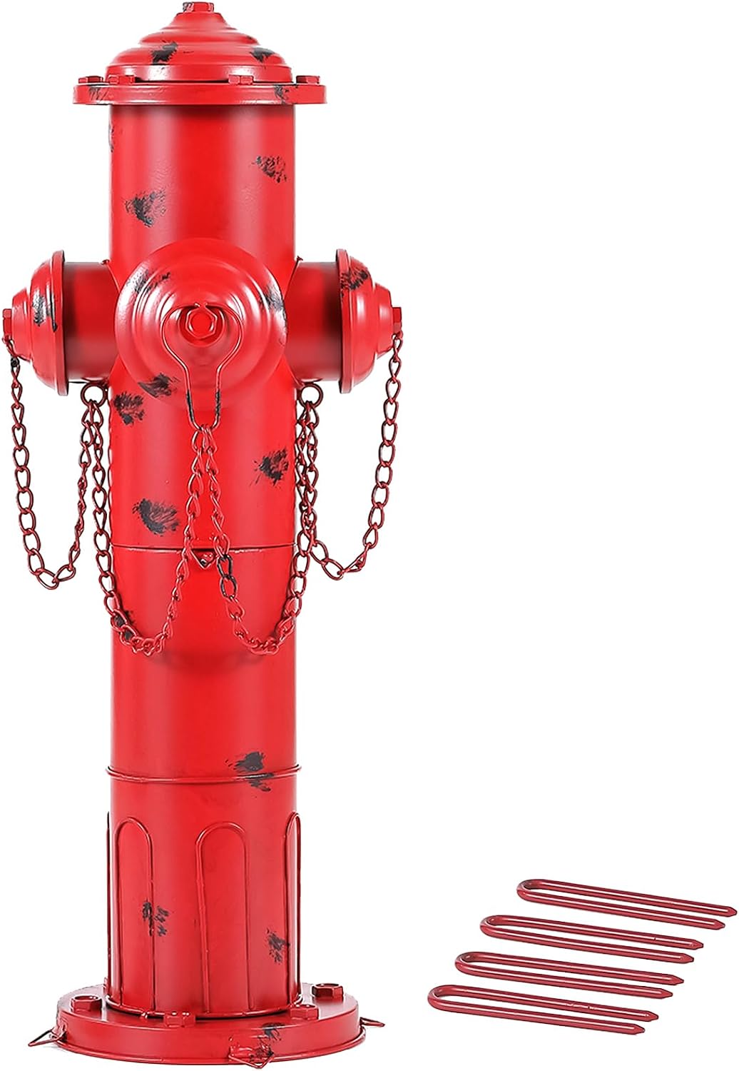 24"H Metal Fire Hydrant for Dogs to Pee On - 24"