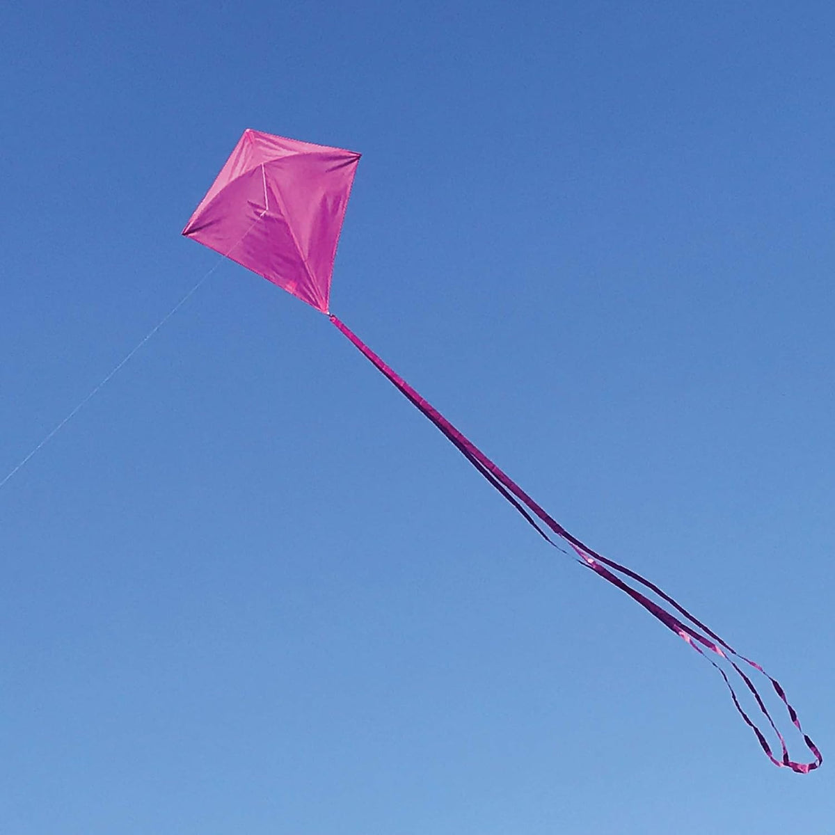 In the Breeze 3325, Coconut 30 Inch Diamond Kite, Solid White - Grape - image 2