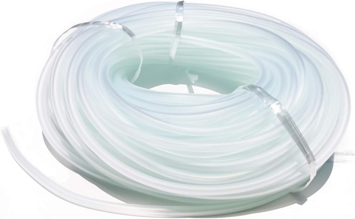 100ft Standard 3/16" Airline Tubing with Connectors for Aquariums – Essentials for Fish - 50Feet