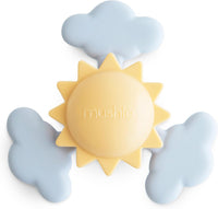 mushie Suction Spinner Ball Toy - Sunshine
